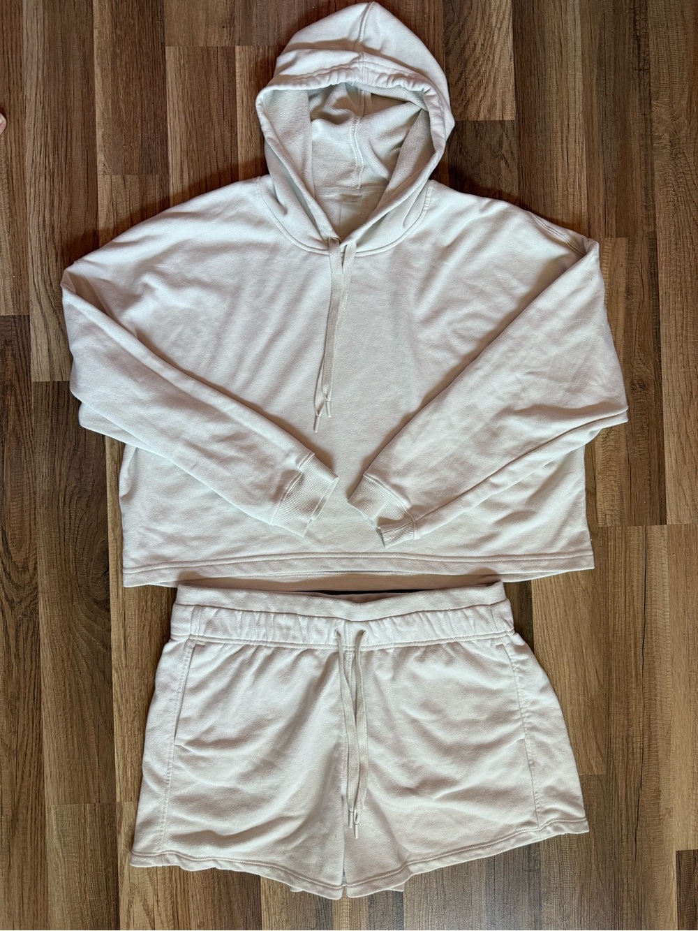 Gaiam Cozy Hoodie & Shorts Set